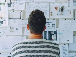 co-founder analyzing business