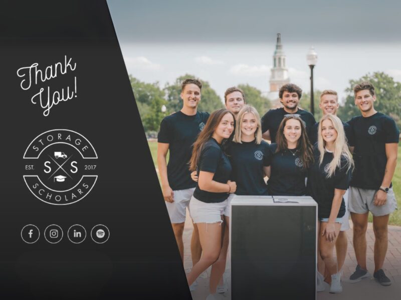 Storage Scholars team at Wake Forest university